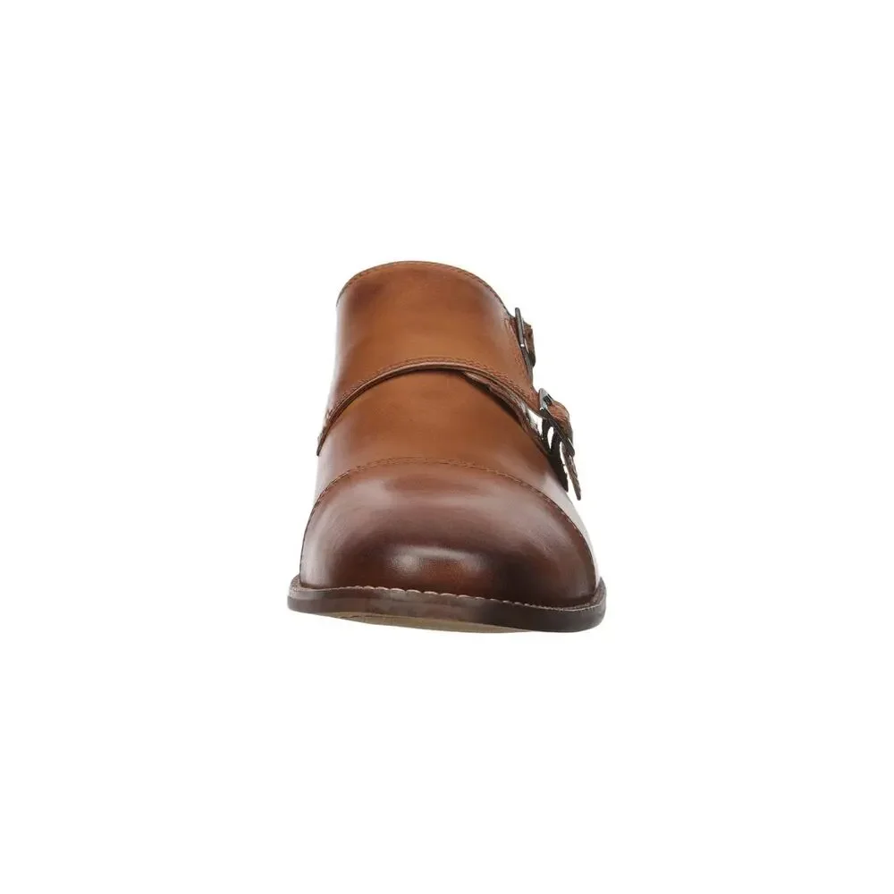 Florsheim Montinaro Double Monk Strap Saddle Tan Smooth 12 M